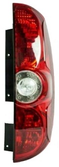 DOBLO 2010-2014 (TWIN DOOR) REAR LAMP, W/ BULB HOLDER AND BULB, RIGHT (ALSO FITS COMBO 2012-)