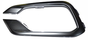 TIPO (AGEA) 2020- FOG LAMP FRAME, CHROME, LEFT