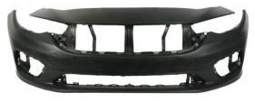 TIPO (AGEA) 2015- FRONT BUMPER W/ FOG LAMP HOLE, W/ SHOCK ABSORBER, BLACK (ALL)