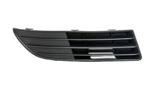POLO 2005-2008 FRONT BUMPER GRILLE, W/O FOG LAMP HOLE, RIGHT