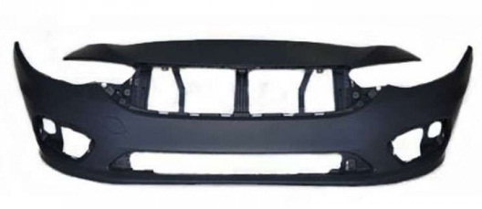 TIPO (AGEA) 2015- FRONT BUMPER W/ FOG LAMP HOLE, W/SHOCK ABSORBER, PRIMED (ALL) 