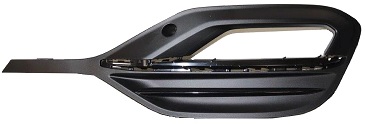 ASTRA K 2019- FRONT BUMPER GRILLE, LEFT, W/FOG LAMP HOLE